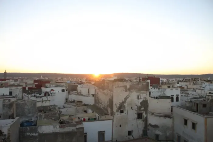 Framed Print : Sunrise over Essaouira Framed Print : Sunrise over Essaouira