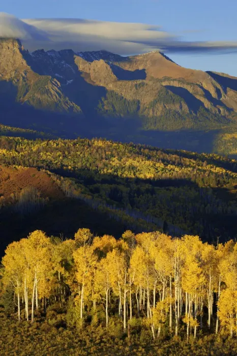Framed Print : Sunrise on mountain and valley landscape, San Juan Mountains, Colorado, USA Framed Print : Sunrise on mountain and valley landscape, San Juan Mountains, Colorado, USA