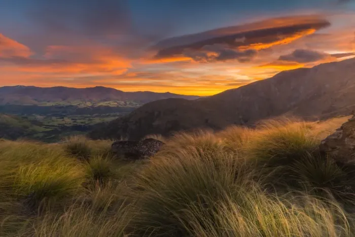 Framed Print : Sunrise at the remarkables