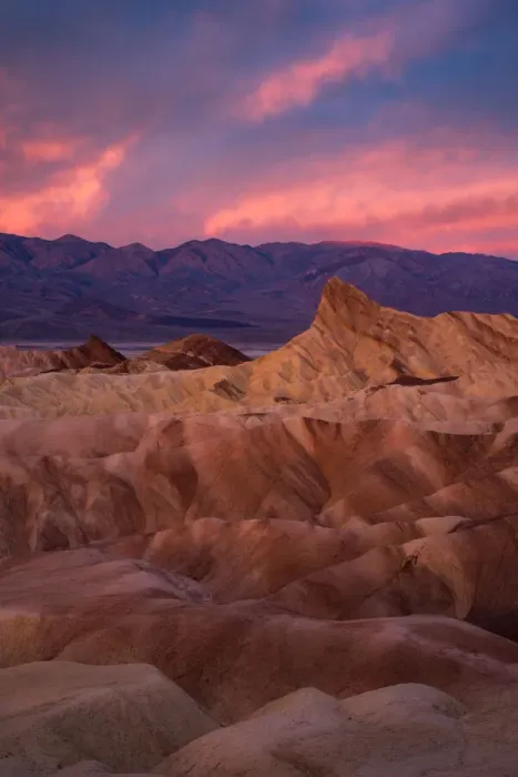 Framed Print : Sunrise at Zabriskie point, Death Valley National Park Framed Print : Sunrise at Zabriskie point, Death Valley National Park