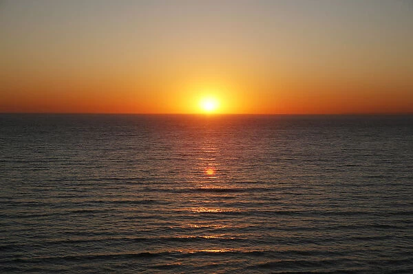 Sunset, Atlantic coast, near Melides, Portugal