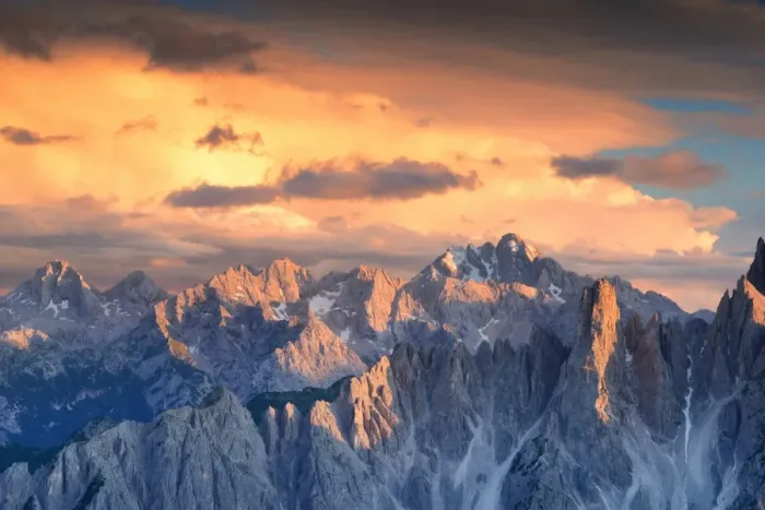Framed Print : Sunset over the Dolomites Framed Print : Sunset over the Dolomites