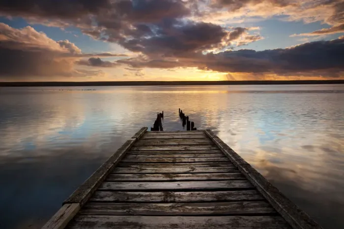 Framed Print : Sunset at Dorset
