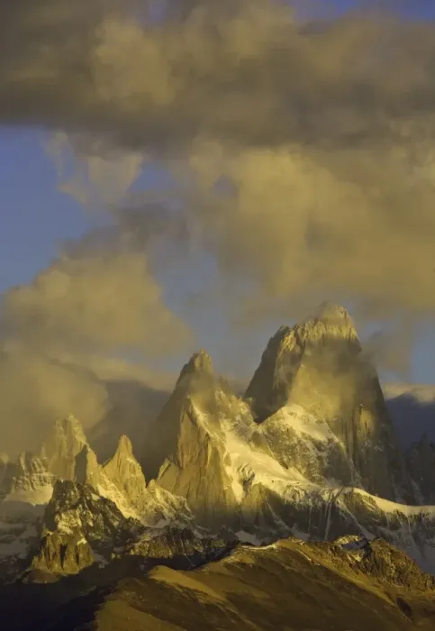 Framed Print : sunset, Fitzroy Massif, Patagonia, Argentina Framed Print : sunset, Fitzroy Massif, Patagonia, Argentina