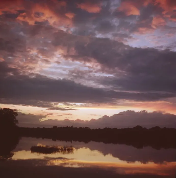 Framed Print : Sunset On The Lake Framed Print : Sunset On The Lake