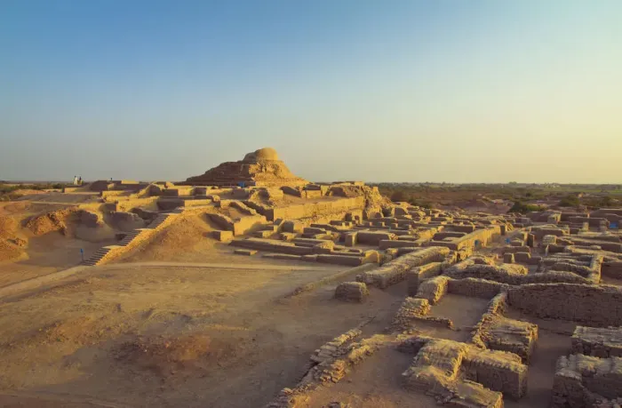 Framed Print : Sunset at Mohenjo-daro Framed Print : Sunset at Mohenjo-daro