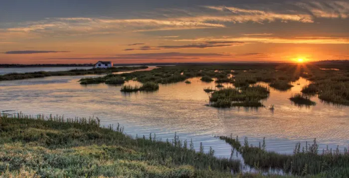 Framed Print : Sunset at North Fambridge Framed Print : Sunset at North Fambridge
