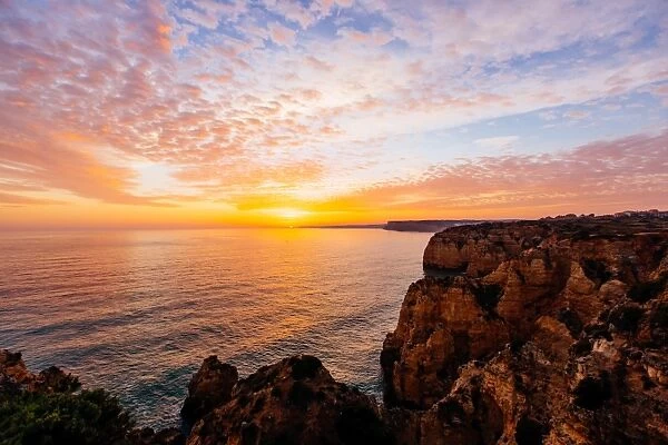 Sunset at Ponta da Piedade, Algarve, Portugal