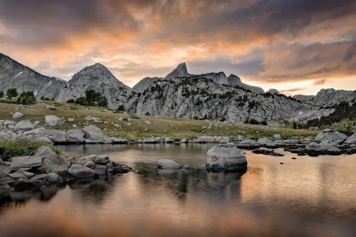 Framed Print : Sunset at Pyramid Lake