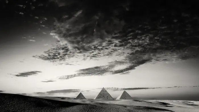 Framed Print : Sunset at the pyramids, Giza, Egypt Framed Print : Sunset at the pyramids, Giza, Egypt