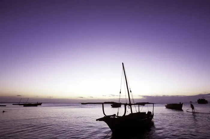 Framed Print : Sunset in Stone Town Framed Print : Sunset in Stone Town