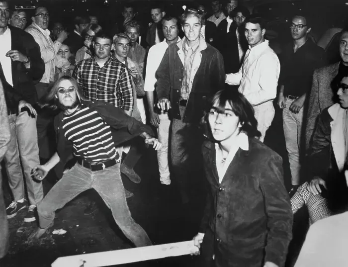 Framed Print : Sunset Strip Curfew Riots, 1966 Framed Print : Sunset Strip Curfew Riots, 1966