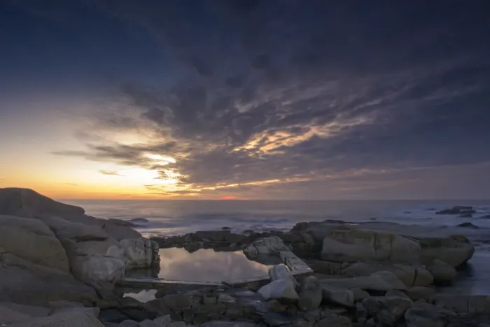 Framed Print : Sunset, Tidal Pool, Ocean, Clouds, Rocks, Atlantic Ocean, Cape Town, Western Cape Framed Print : Sunset, Tidal Pool, Ocean, Clouds, Rocks, Atlantic Ocean, Cape Town, Western Cape