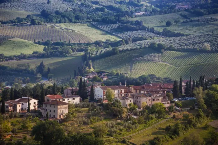 Framed Print : Sunset at Tuscany Framed Print : Sunset at Tuscany