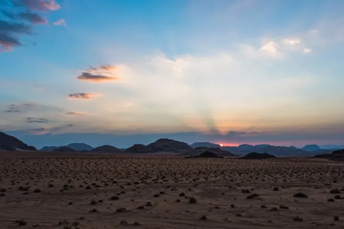 Framed Print : Sunset over Wadi Rum Framed Print : Sunset over Wadi Rum