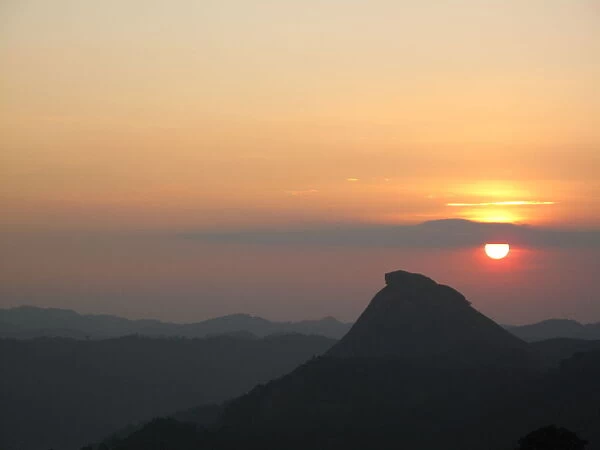 Sunset over Western Ghats, Munnar, Kerala