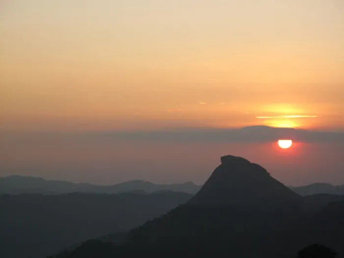 Framed Print : Sunset over Western Ghats, Munnar, Kerala Framed Print : Sunset over Western Ghats, Munnar, Kerala