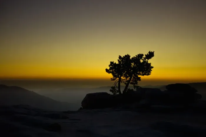 Framed Print : Sunset over Yosemite National Park, California, USA