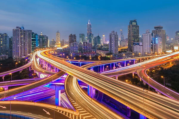 Superhighway in Shanghai