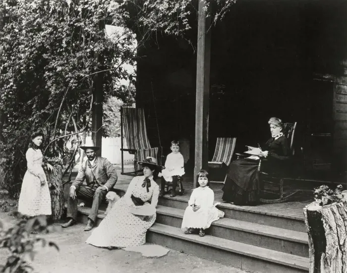 Framed Print : Superintendent's Residence, McClung Ranch, 1890 Framed Print : Superintendent's Residence, McClung Ranch, 1890