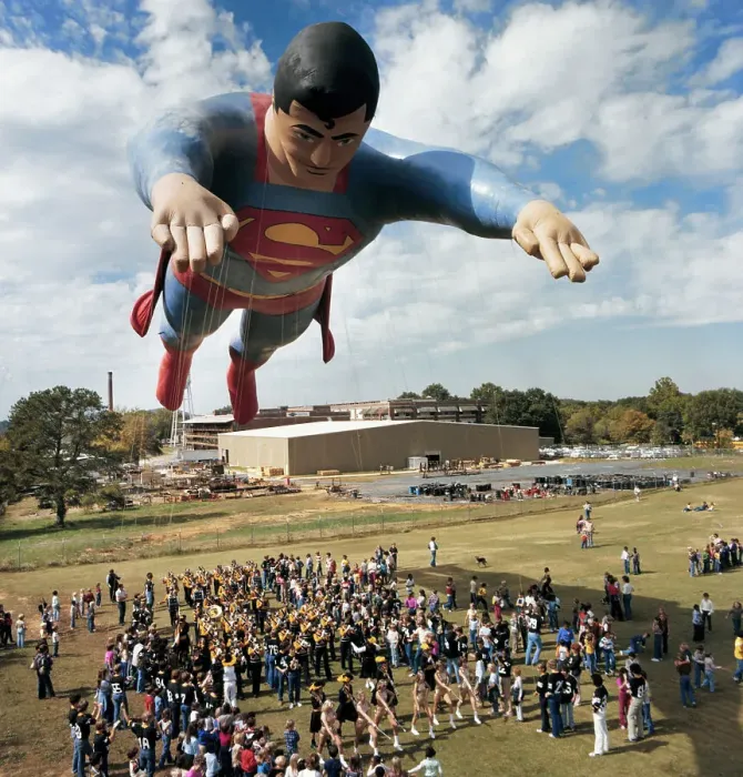 Framed Print : Superman Parade Balloon Framed Print : Superman Parade Balloon