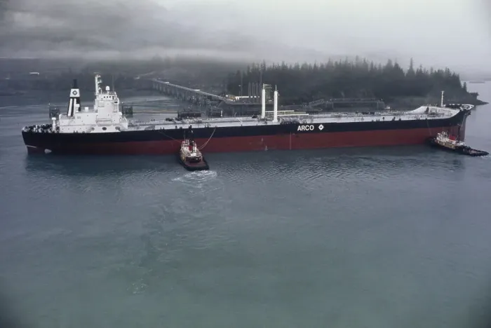 Framed Print : Supertanker ARCO Juneau Framed Print : Supertanker ARCO Juneau