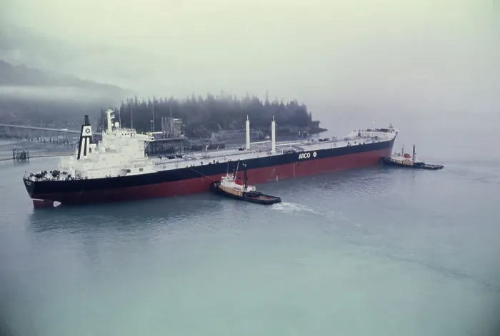 Framed Print : Supertanker ARCO Juneau Framed Print : Supertanker ARCO Juneau