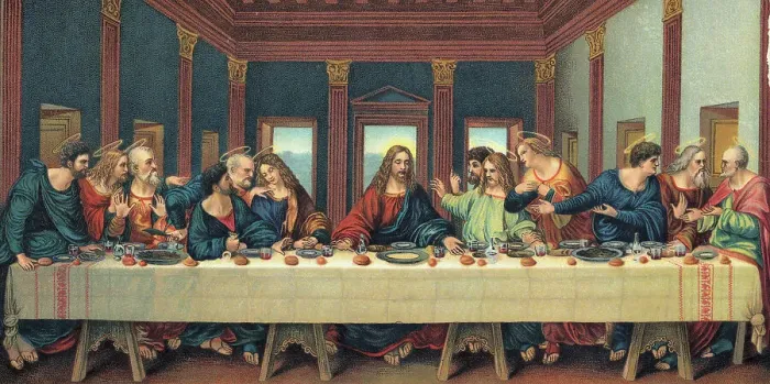 Framed Print : The Last Supper Framed Print : The Last Supper