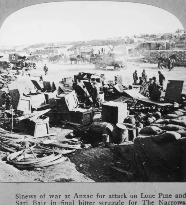Framed Print : Supplies At Anzac Cove Framed Print : Supplies At Anzac Cove
