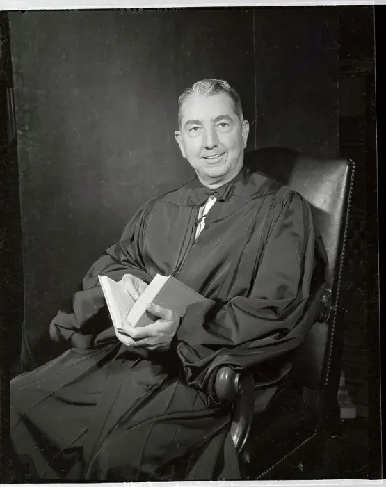 Framed Print : Supreme Court Justice Tom Clark