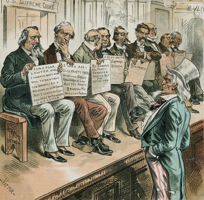 Framed Print : Supreme Court Members with Posters of Secrecy Framed Print : Supreme Court Members with Posters of Secrecy