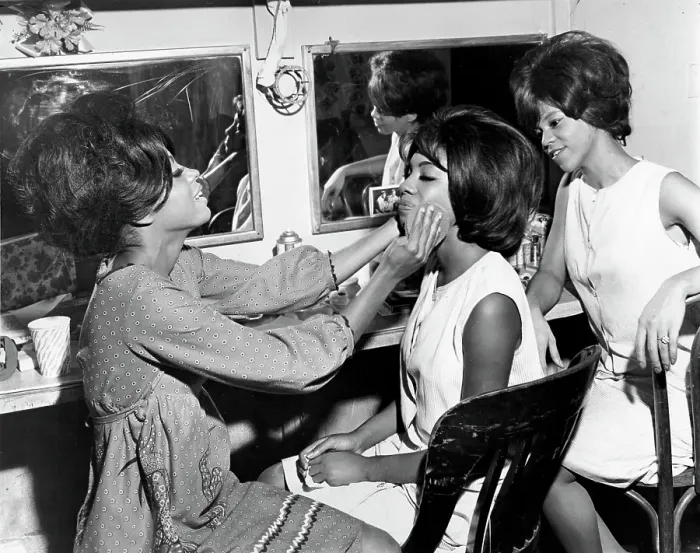 Framed Print : The Supremes Backstage Framed Print : The Supremes Backstage