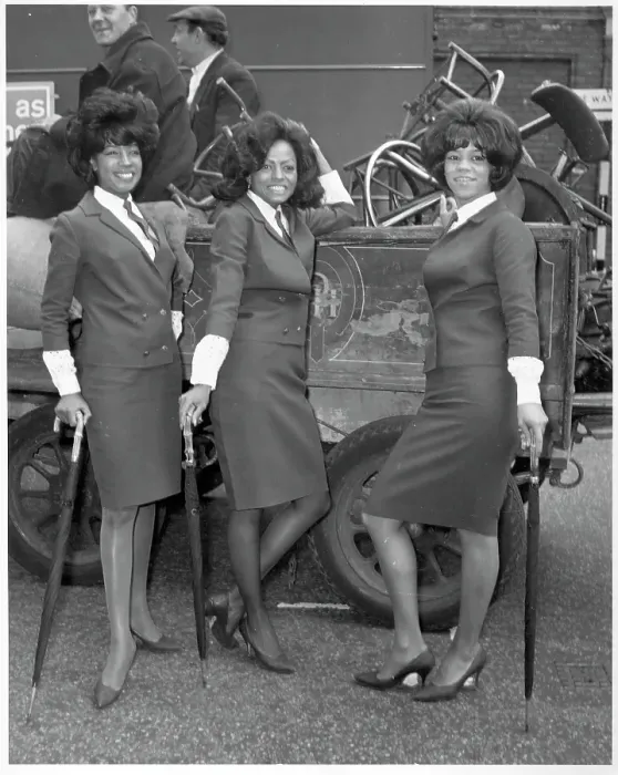 Framed Print : The Supremes In London Framed Print : The Supremes In London