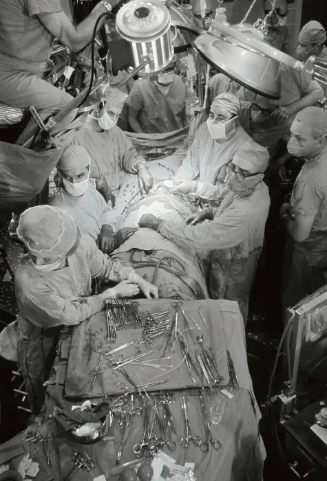 Framed Print : Surgeon Performing Heart Surgery Framed Print : Surgeon Performing Heart Surgery