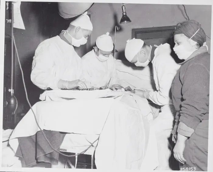 Framed Print : Surgeon Team at Army Hospital of Korea Framed Print : Surgeon Team at Army Hospital of Korea