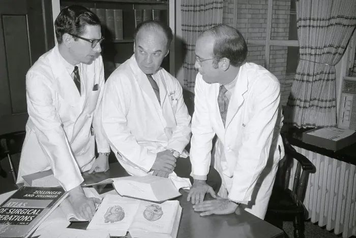Framed Print : Surgery Directors Conversing Framed Print : Surgery Directors Conversing