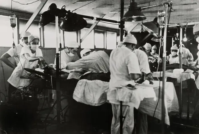 Framed Print : Surgical Hospital In Korea