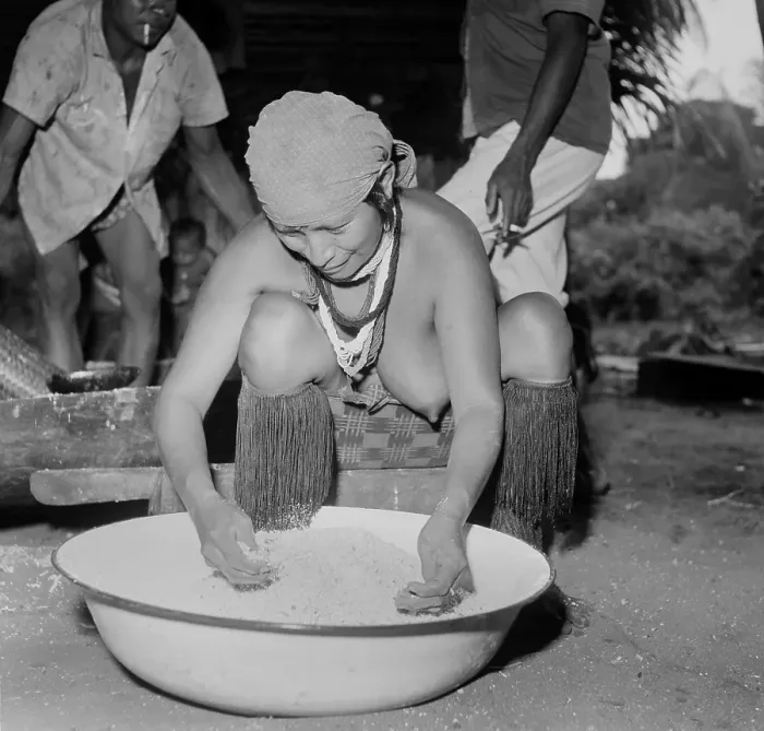 Framed Print : Suriname Indigenous People