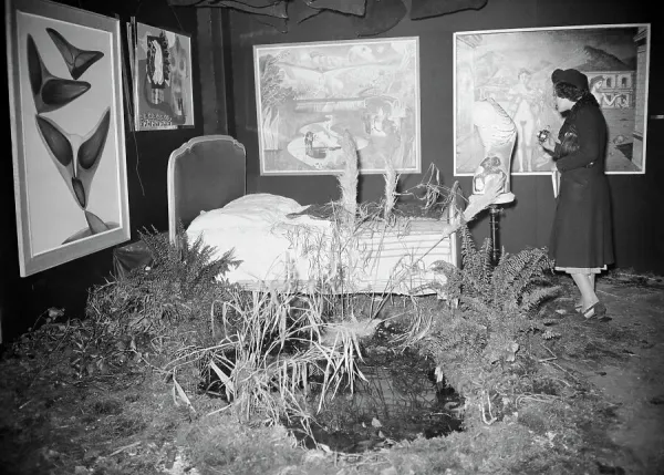 Surrealist Exhibition Print: A Confused Dream, 1938 Paris. Art