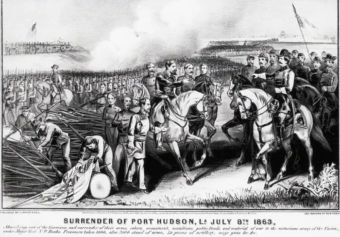 Framed Print : Surrender Of Port Hudson