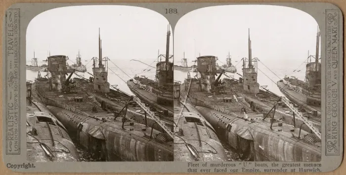 Framed Print : Surrendered U-Boats Framed Print : Surrendered U-Boats