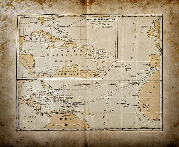 Survey of the journeys of Columbus