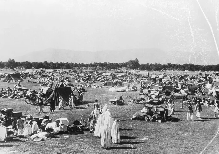 Framed Print : Survivors Of Earthquake Camped Out Framed Print : Survivors Of Earthquake Camped Out