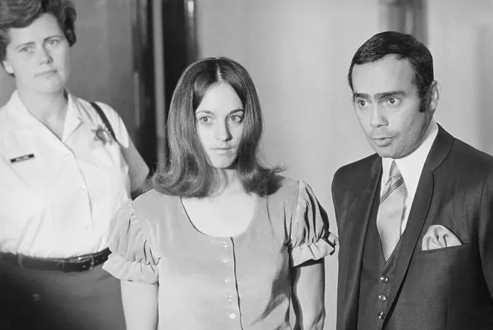 Framed Print : Susan Atkins Leaving Courtroom Framed Print : Susan Atkins Leaving Courtroom