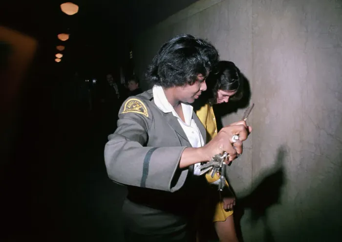 Framed Print : Suspect of Manson Murders in Custody