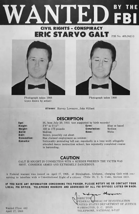 Framed Print : Suspected Assassin of Martin Luther King on Wanted Poster Framed Print : Suspected Assassin of Martin Luther King on Wanted Poster