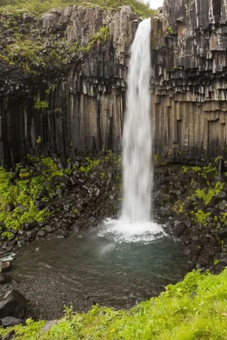 Framed Print : Svartifoss waterfall, Skaftafell National Park, Southeast Iceland, Iceland Framed Print : Svartifoss waterfall, Skaftafell National Park, Southeast Iceland, Iceland