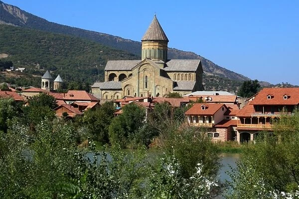 Svetitskhoveli cathedral in Mtskheta, Georgia