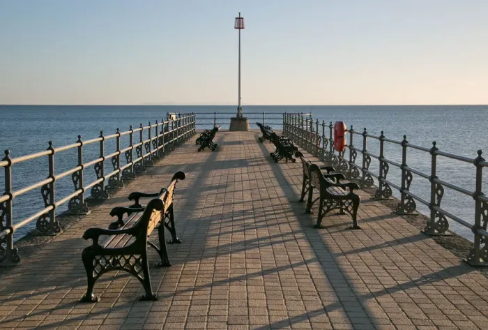 Framed Print : Swanage Pier Framed Print : Swanage Pier