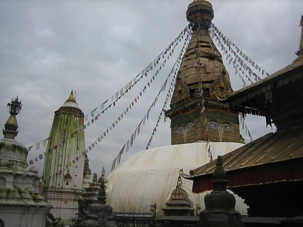 Swayambhunath temple in Kathmandu